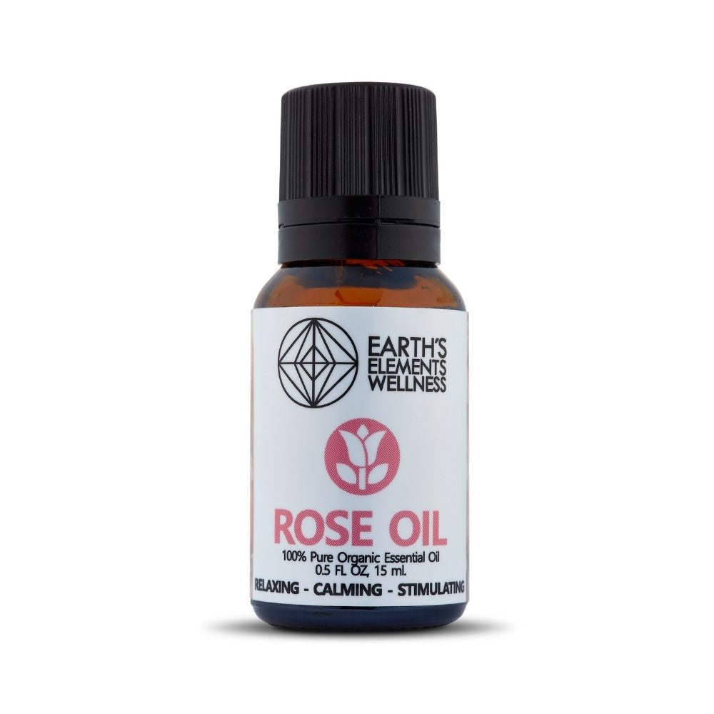 Organic Rose Essential Oil Earths Elements