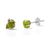 Peridot Silver Earrings