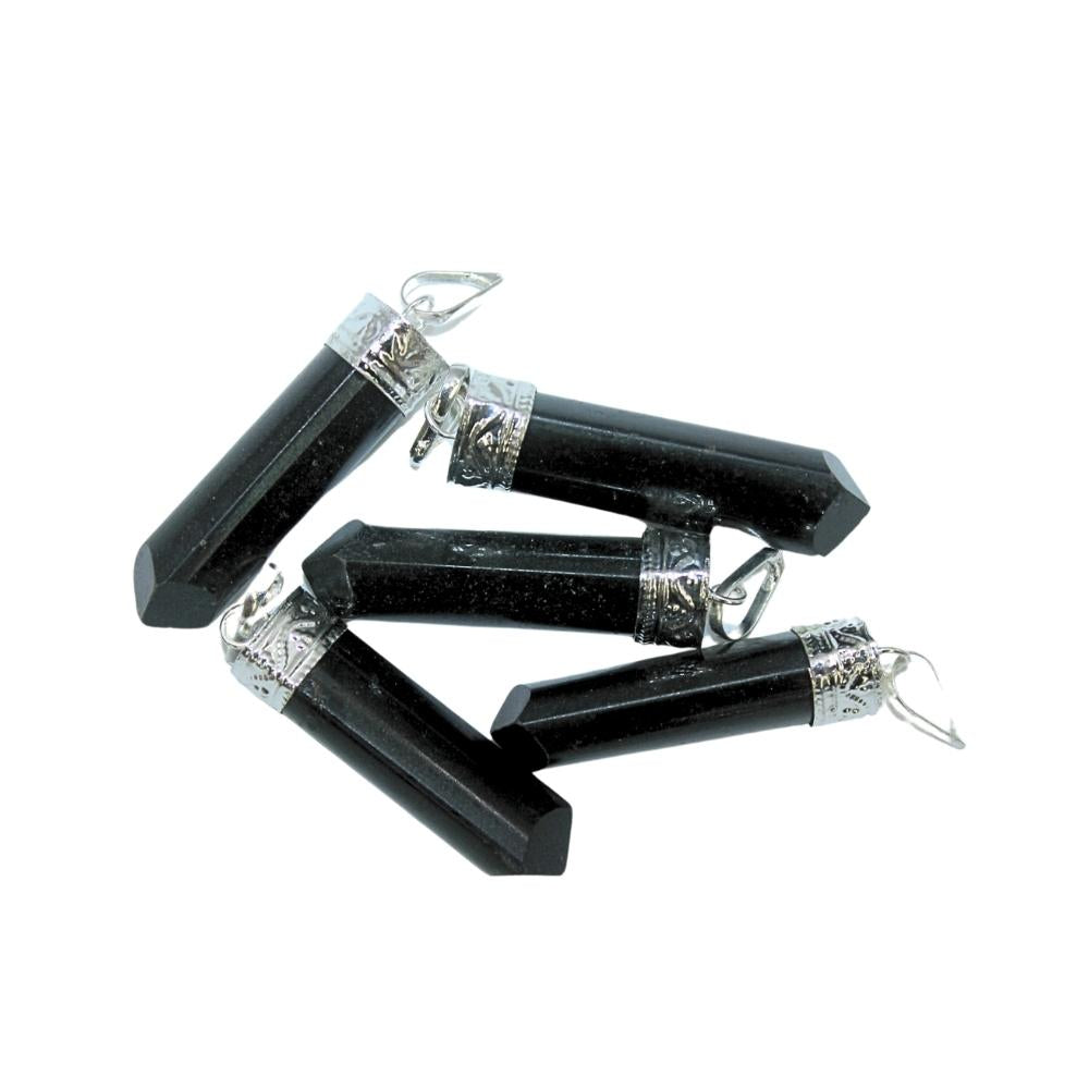 Polished Tourmaline Point Pendant