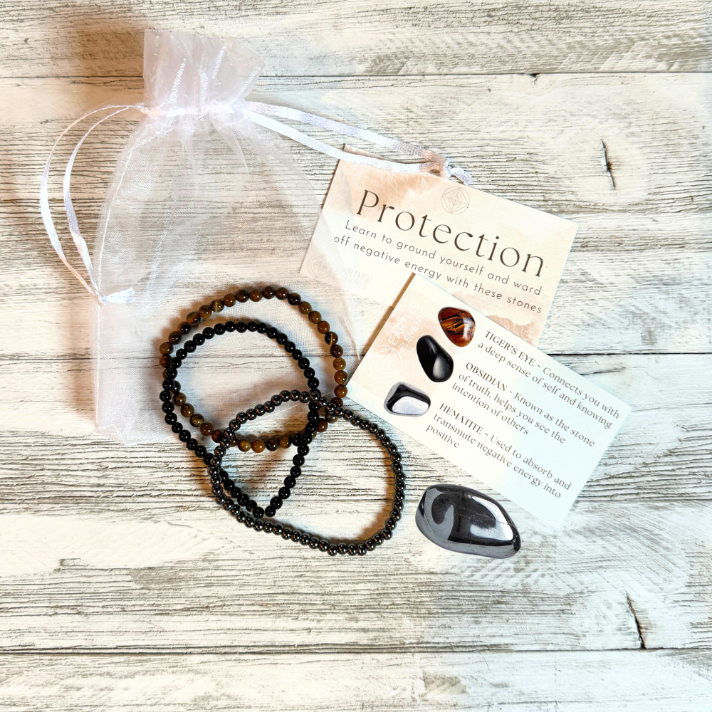 Protection - Intention Bracelet Set - 4mm