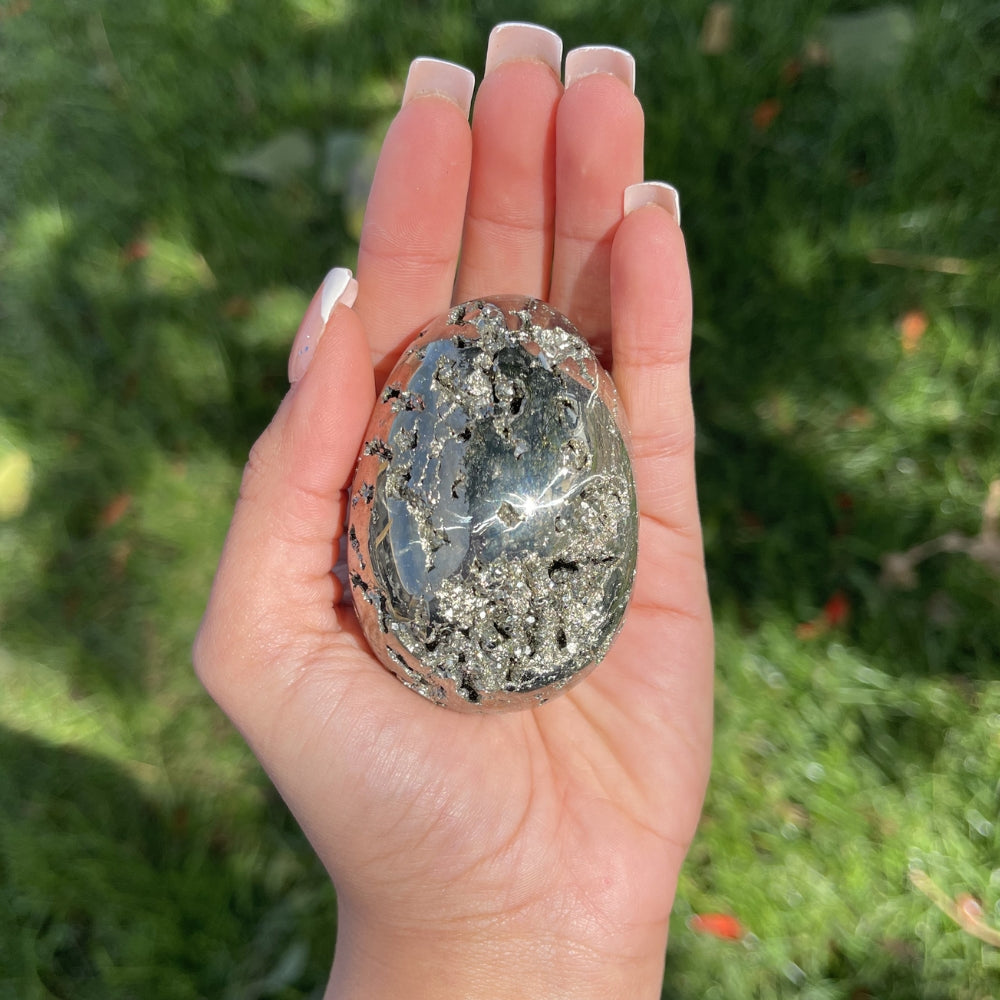 Pyrite Egg