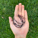 Rhodonite Mini Bracelet 4mm