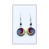 Round Earrings - Spiral