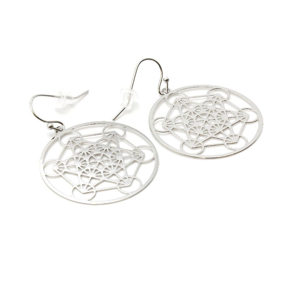 Sacred Geo Metatron Earrings