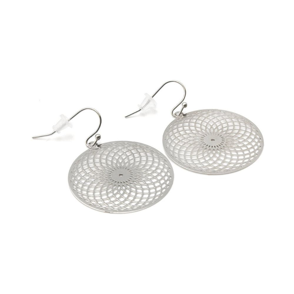 Sacred Geometry Torus Vortex Earrings