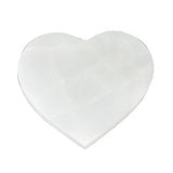 Selenite Heart Flat Coaster