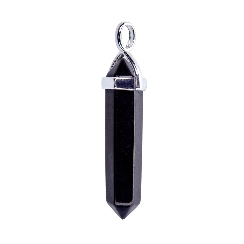 Shungite Point Pendant