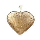 Smoky Quartz Heart Pendant