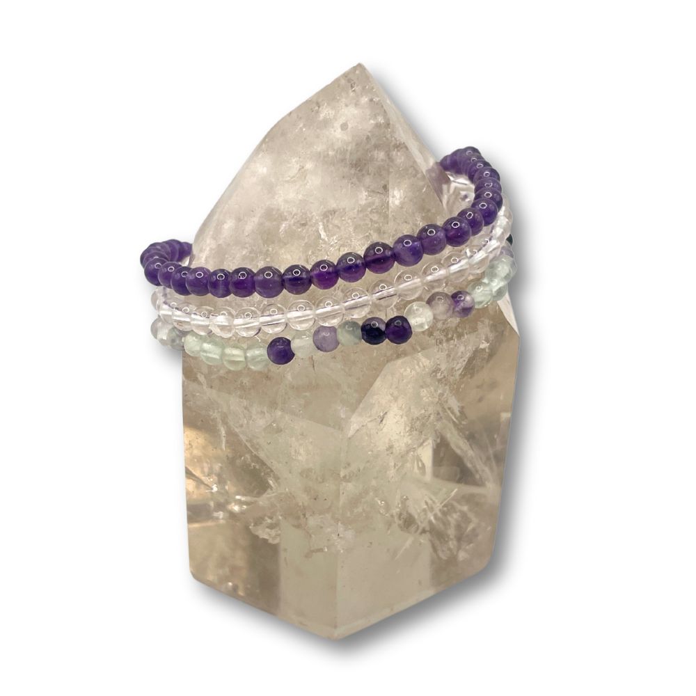 Spirituality - Intention Bracelet Set- 4mm
