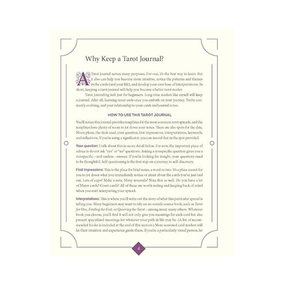 The Weiser Tarot Journal