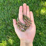 Unakite Bracelet 8mm