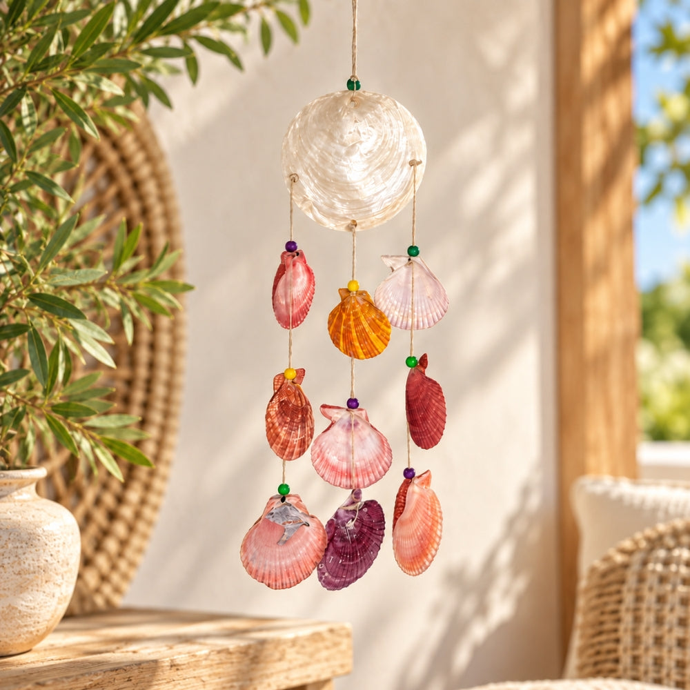 Windchime - Capiz with Shells