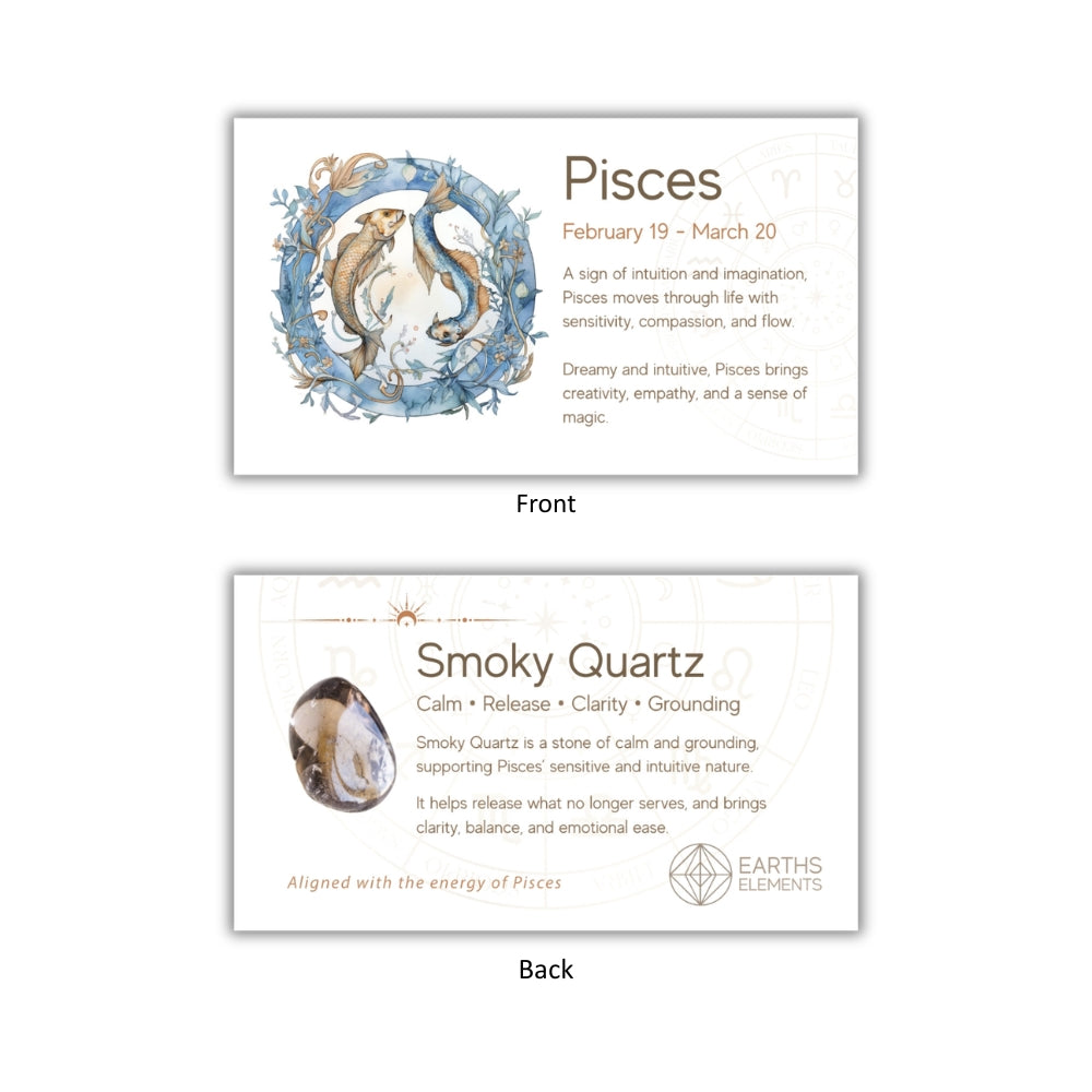 Zodiac Set - Pisces | Earths Elements
