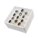 druzy geode silver ring - earths elements