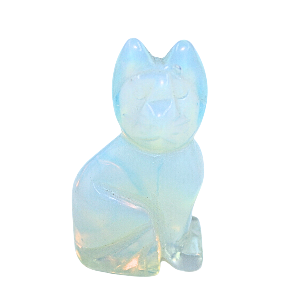 Crystal Cat – Opalite Large