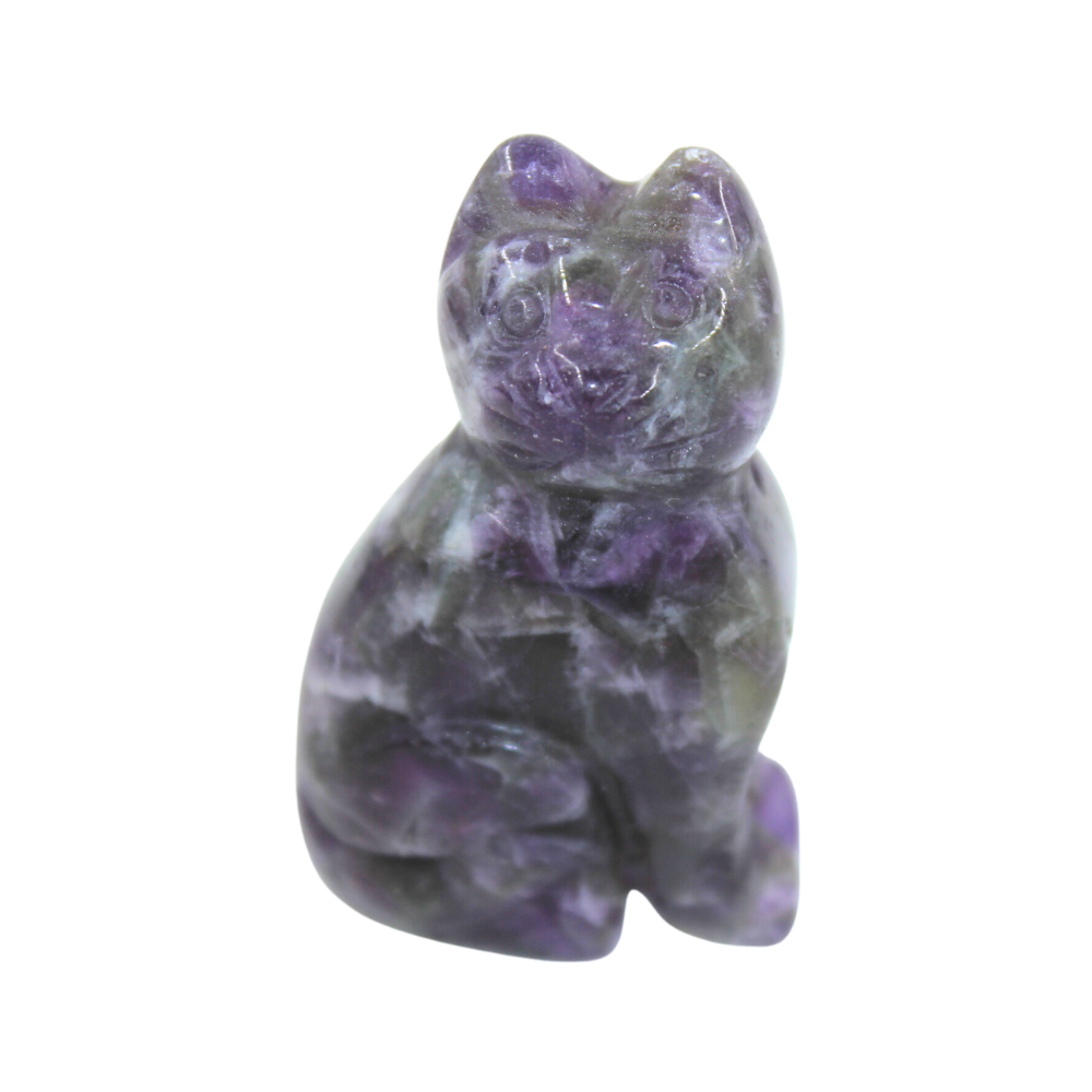 Crystal Cat – Amethyst Large