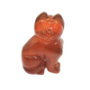 Crystal Cat – Carnelian Large