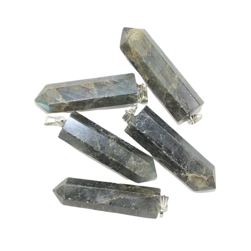 Labradorite Point Pendant