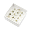 pyrite silver ring - earths elements