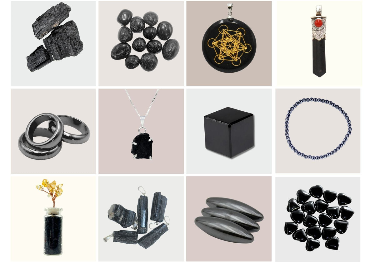 variation of black crystals products