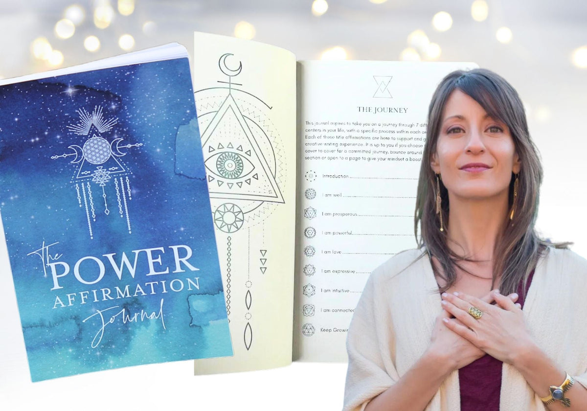 Power Affirmation Journal and the author