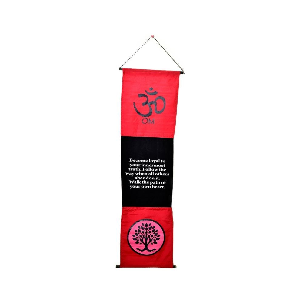 om banner path of heart om banner path of heart