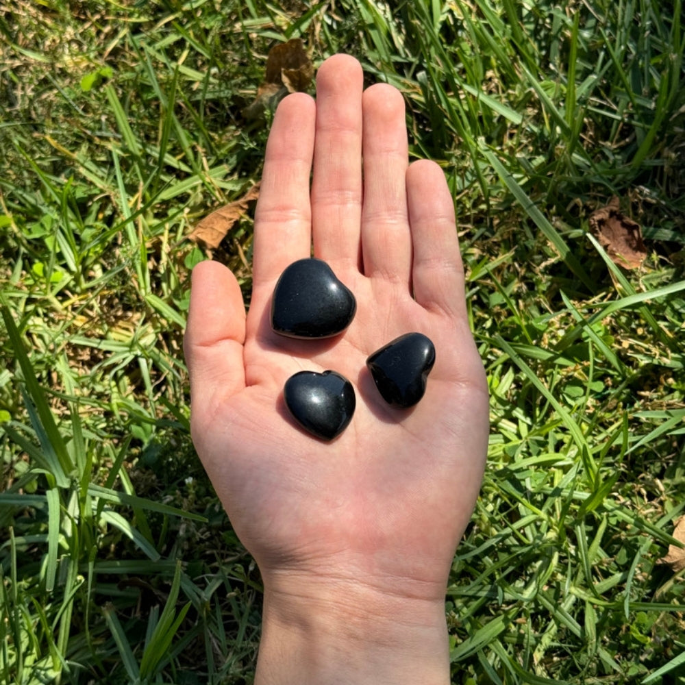 Black Obsidian Mini Heart