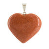 Goldstone Heart Pendant
