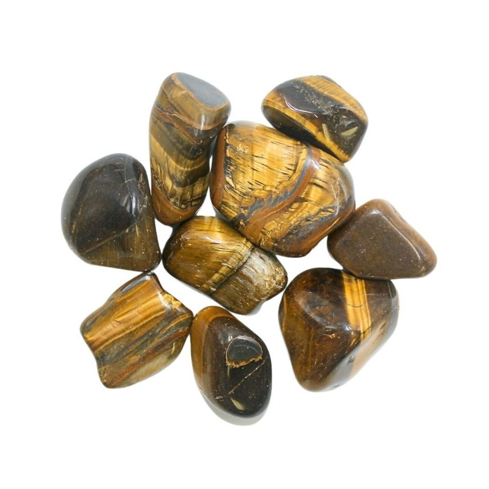 Tigers Eye Tumbled - earths elements