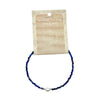 Lapis Lazuli Faceted Stone & Pearl Collection Bracelet