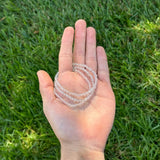 Clear Quartz Bracelet 4mm