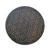 Flower of Life Slate 8" Round Crystal Grids