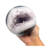 Amethyst Sphere on a Detachable Stand - 3.1 LBS