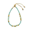 Amazonite Disc Stone Bracelet