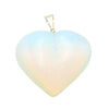 Opalite Heart Pendant - earths elements