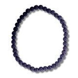 4mm lava stone bracelet