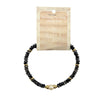 Labradorite Rondelle Pearl Stone Bracelet