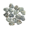 Dalmatian Jasper Mini Heart
