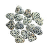 Dalmatian Jasper Mini Heart