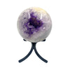 Amethyst Sphere on a Detachable Stand - 3.8 LBS