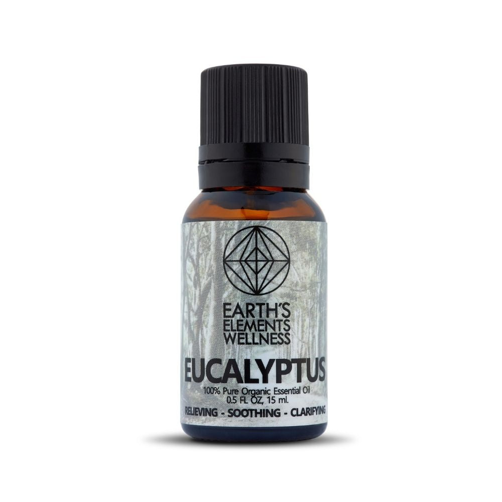 Organic Eucalyptus Essential Oil Earths Elements