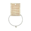 Moonstone Faceted Stone & Charm Bracelet 925