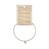 Moonstone Faceted Stone & Charm Bracelet 925