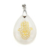 Hamsa Tear Drop Pendant
