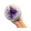 Amethyst Sphere on a Detachable Stand - 3.8 LBS
