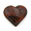 Mahogany Obsidian Heart