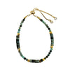 Turquoise Disc Stone Bracelet