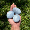 Blue Calcite Palmstone