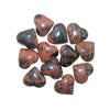Mahogany Obsidian Heart