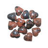 Mahogany Obsidian Heart